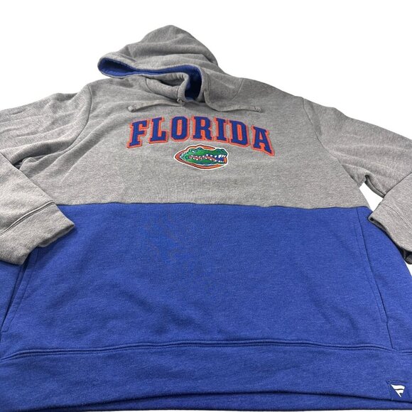Florida Gator Fanatics Hoodie Mens Embroidered Football Pullover Long Sleeve - Picture 1 of 16